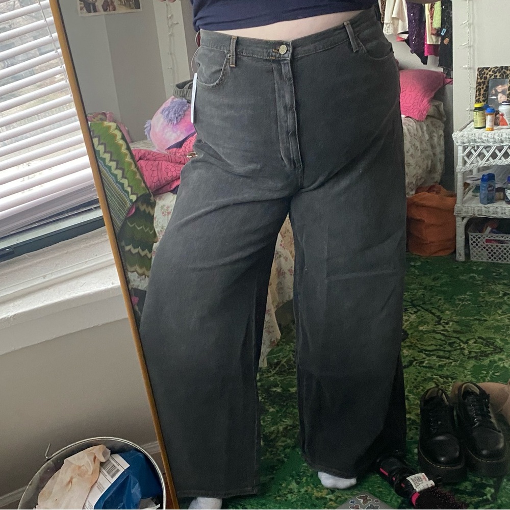 Urban Outfitters BDG high waisted wide leg jeans